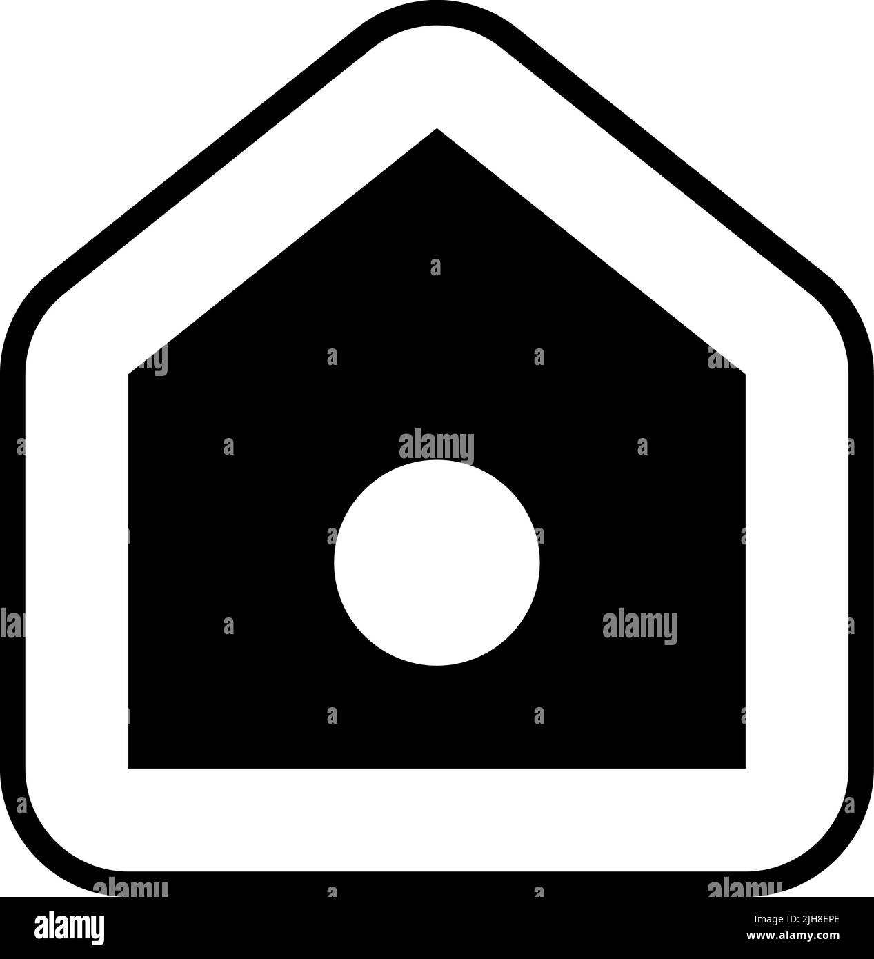 User interface home button icon Stock Vector Image & Art - Alamy