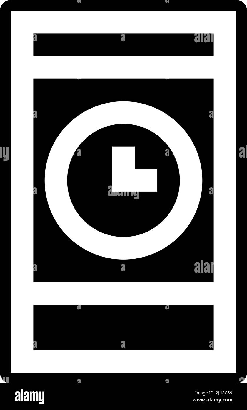 Time management set two time management icon Stock Vector