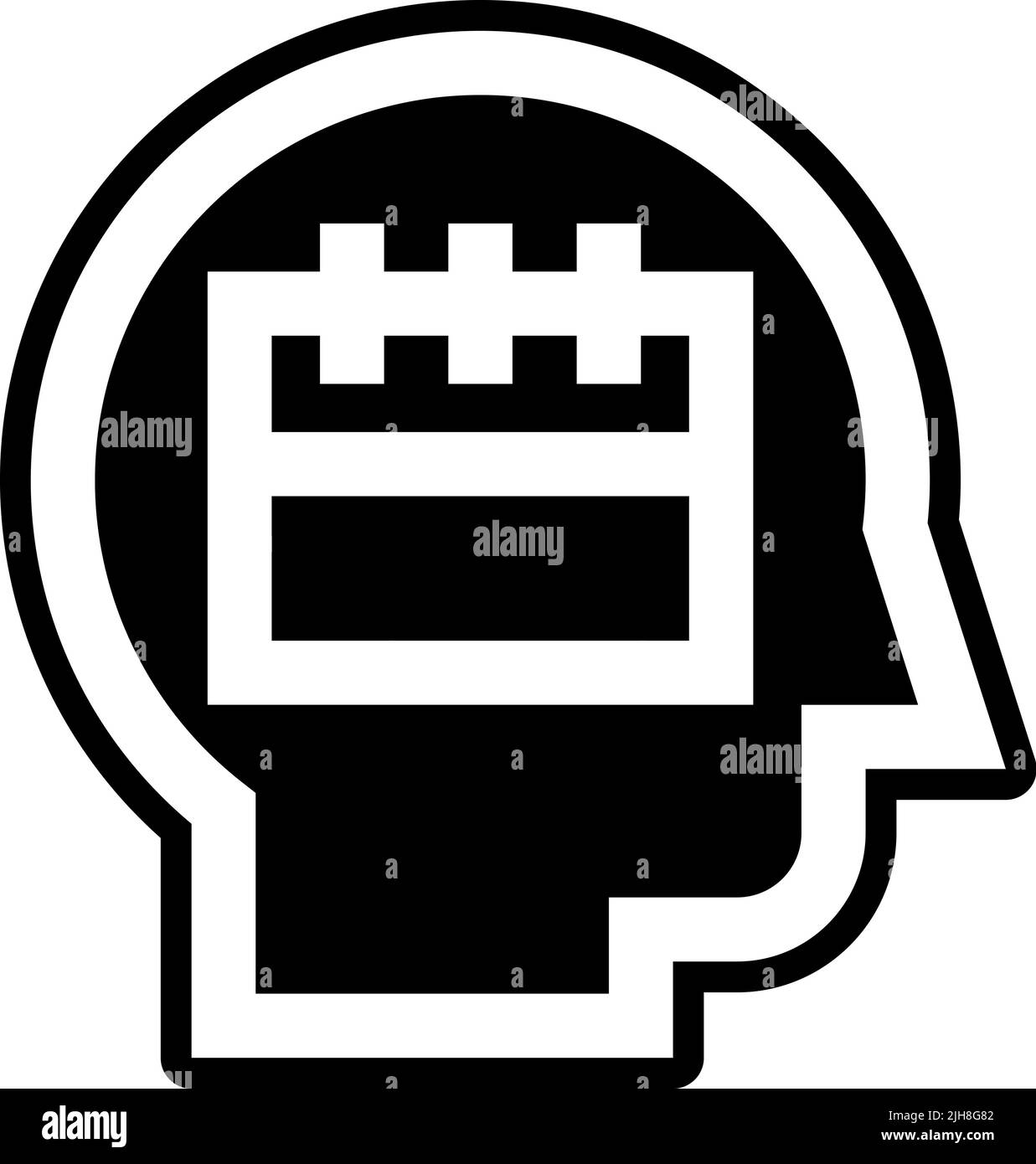 Time management set two time management icon Stock Vector