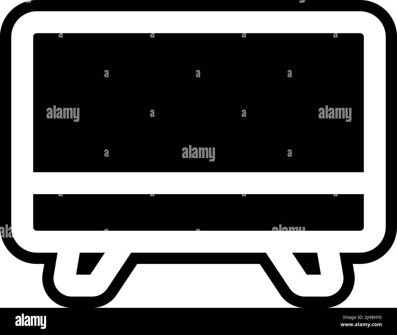Wealth and luxury smart tv icon Stock Vector Image & Art Alamy