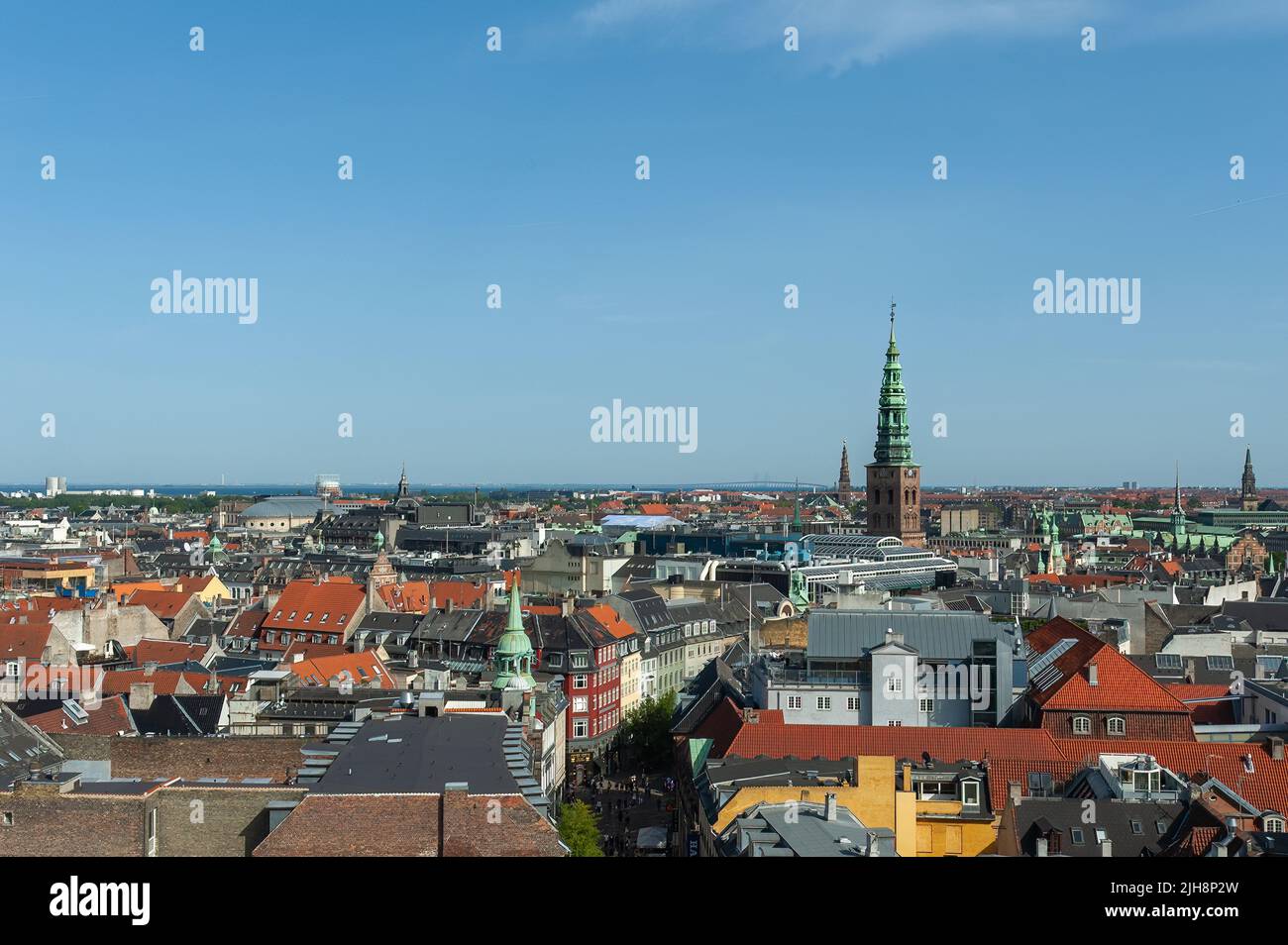A closer look at Copenhagen Cityscape View