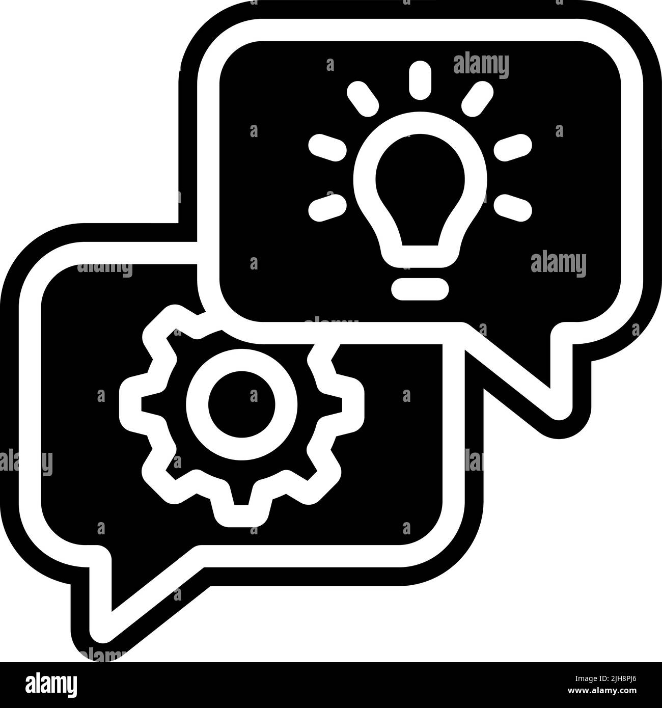 Business idea exchange . Stock Vector