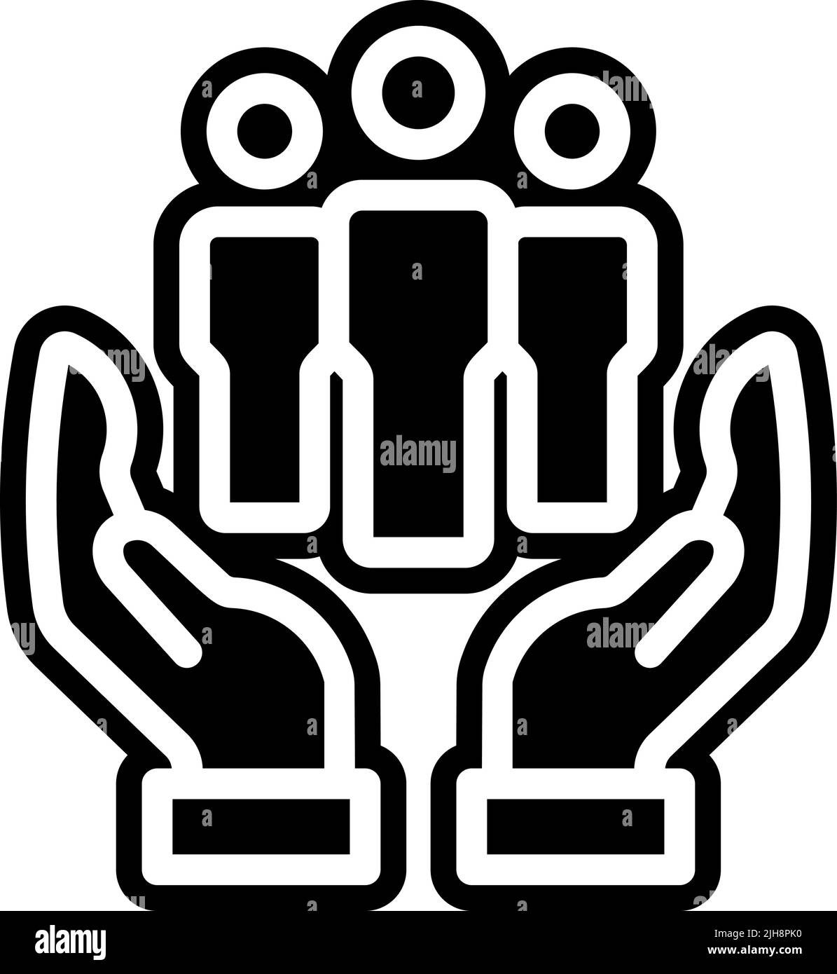 Business hand Stock Vector Image & Art - Alamy