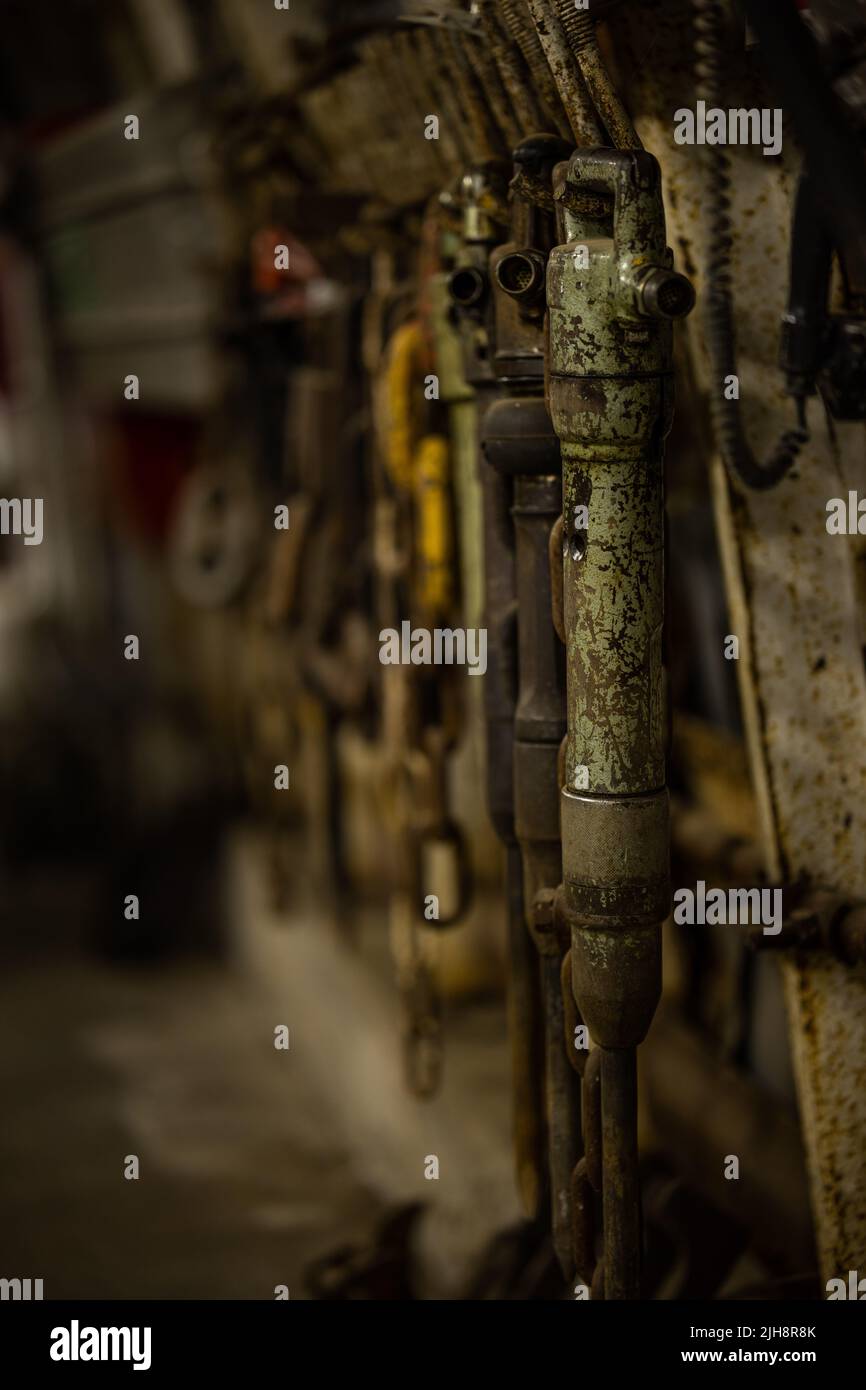 An interior of an old mining company Stock Photo Alamy