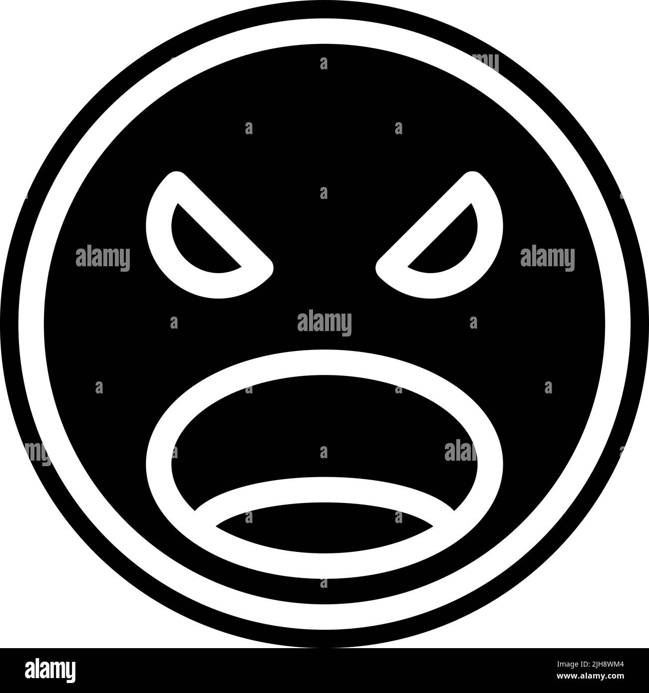 Rage button Stock Vector Images - Alamy