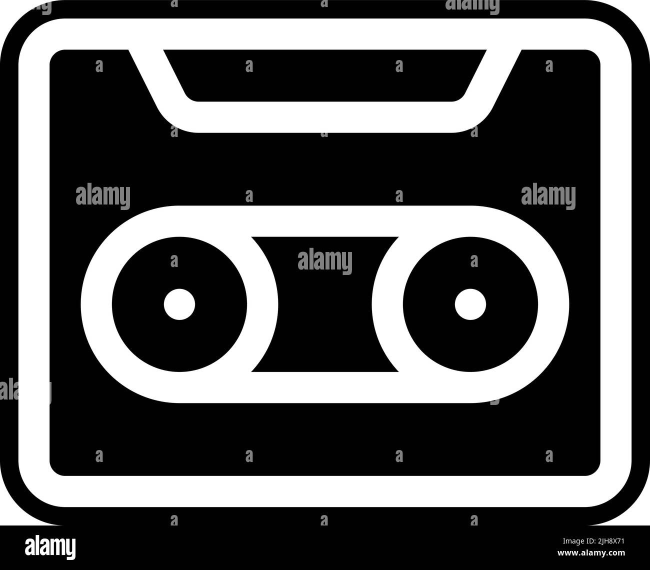 Data storage cassette Stock Vector Image & Art Alamy