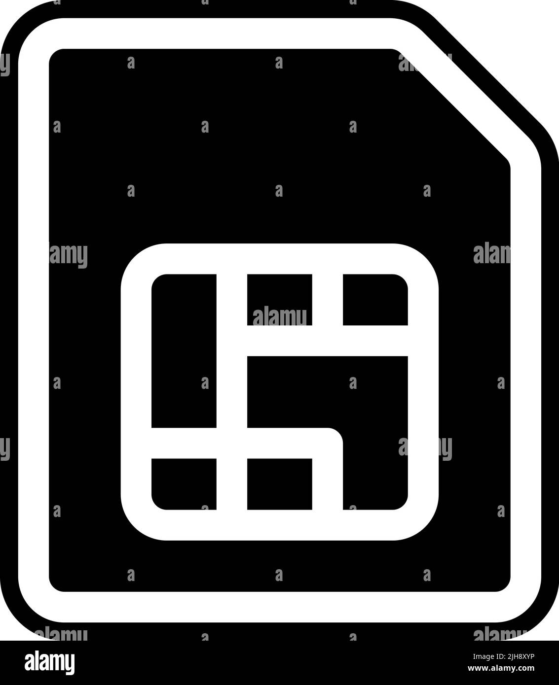 Data storage sim card Stock Vector Image & Art Alamy