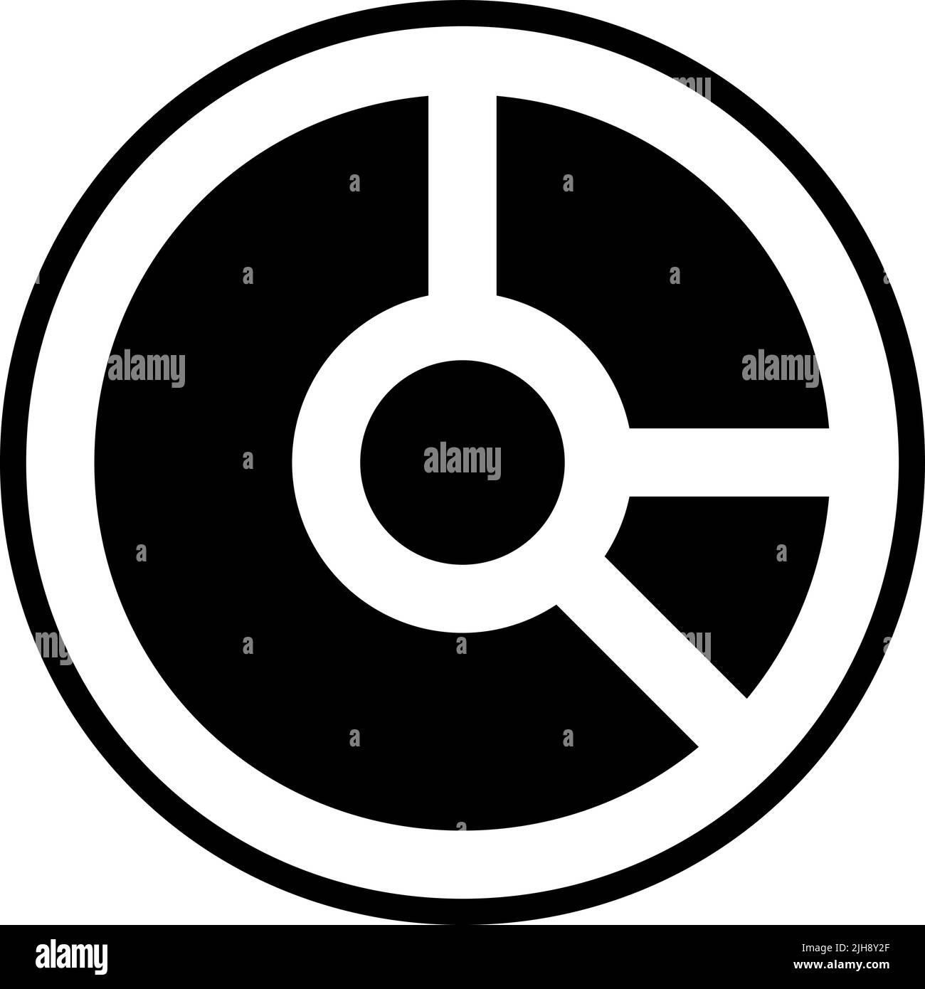 Finances pie chart Stock Vector Image & Art - Alamy