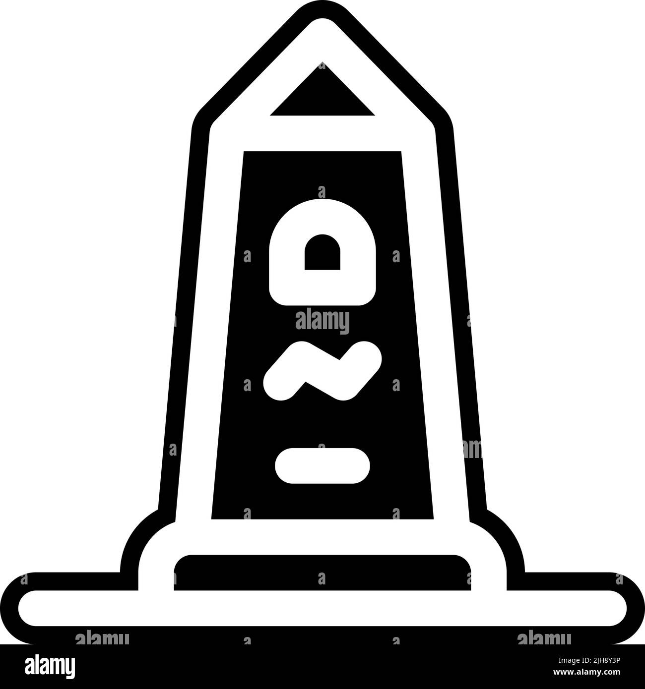 Egypt obelisk . Stock Vector