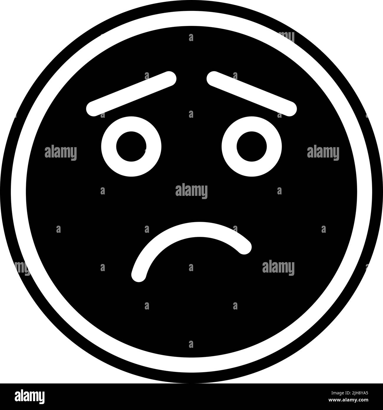 Sad expression Black and White Stock Photos & Images - Alamy