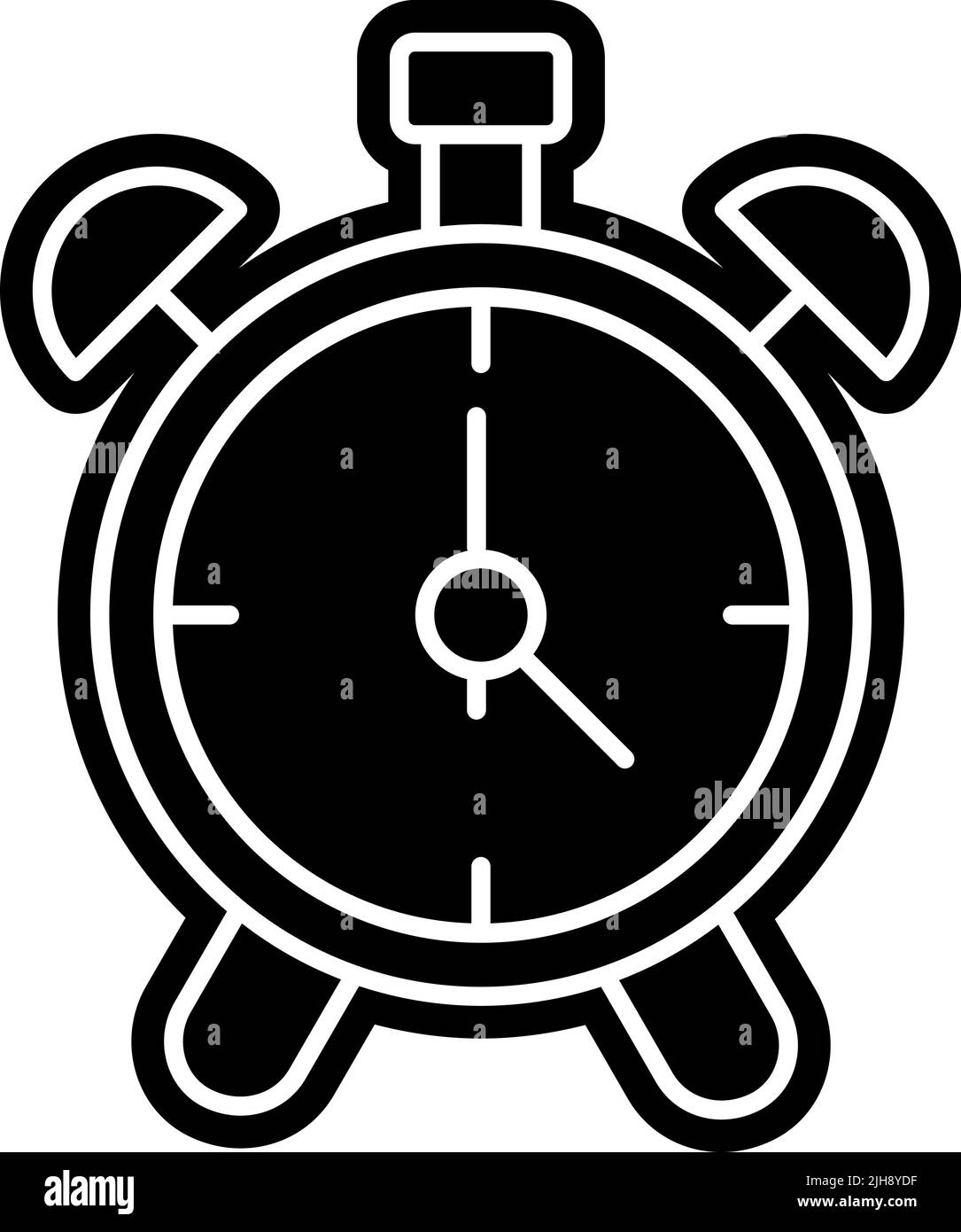 Essential alarm . Stock Vector