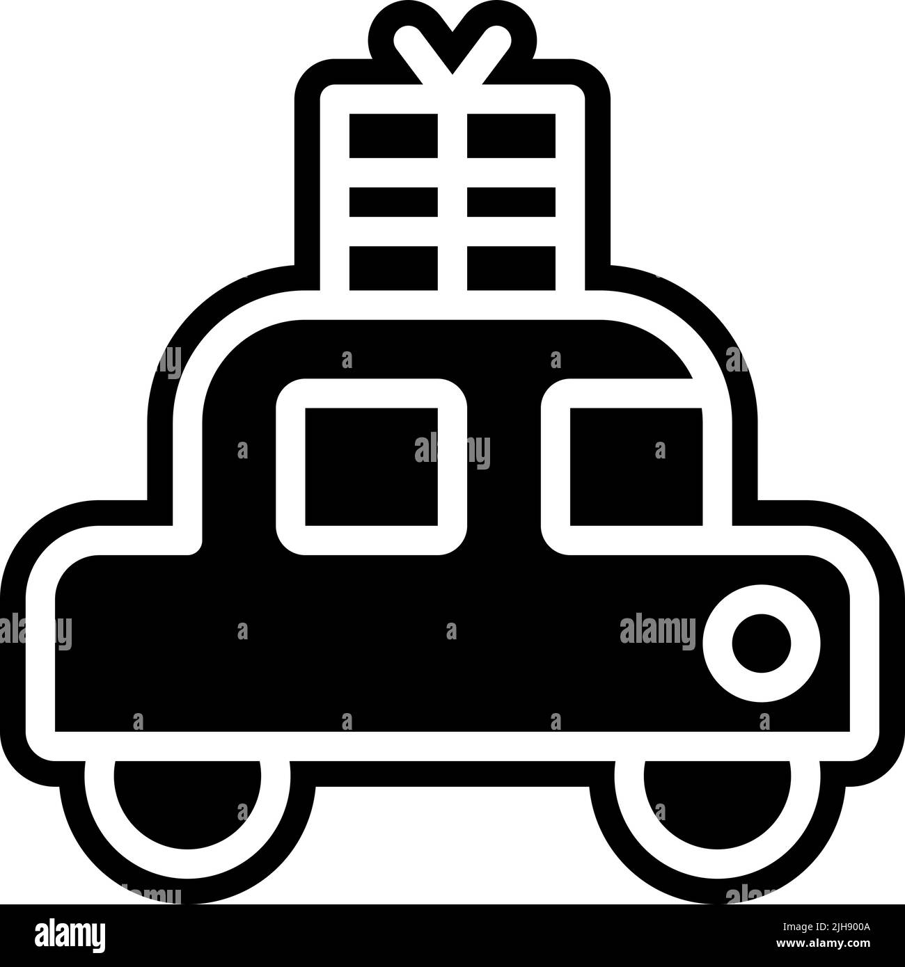 Holiday car . Stock Vector