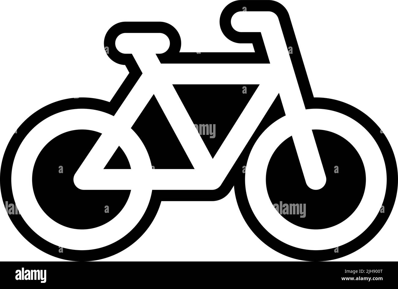 Holidays bicycle . Stock Vector