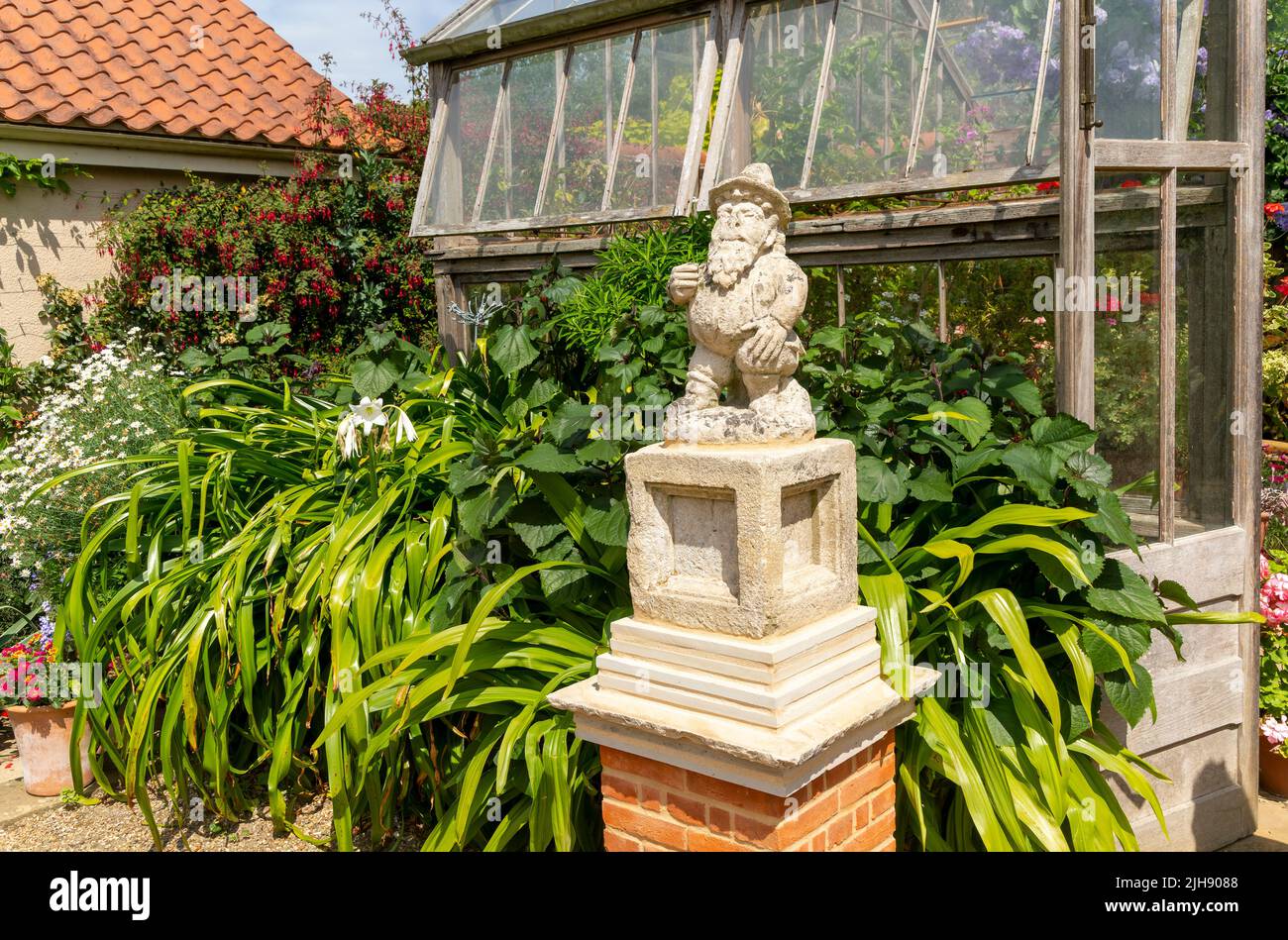 Greenhouse in Glasshouse Garden, East Ruston Old Vicarage garden, East