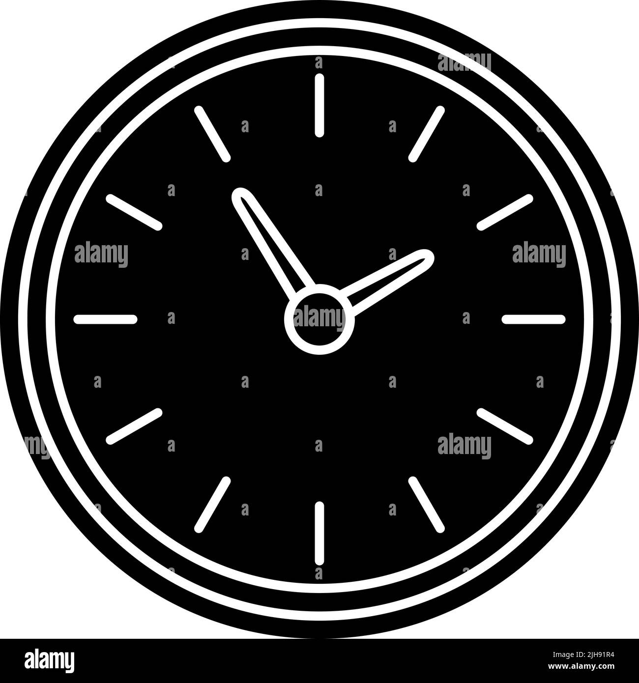 Vintage pendulum wall clock Black and White Stock Photos & Images - Alamy