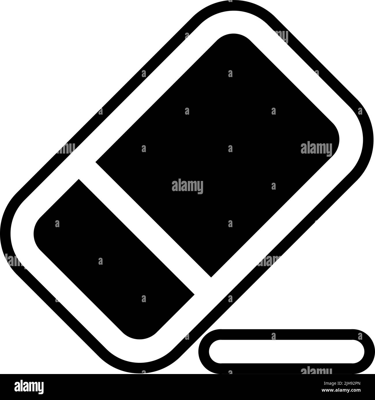 Graphic design eraser Stock Vector Image & Art - Alamy