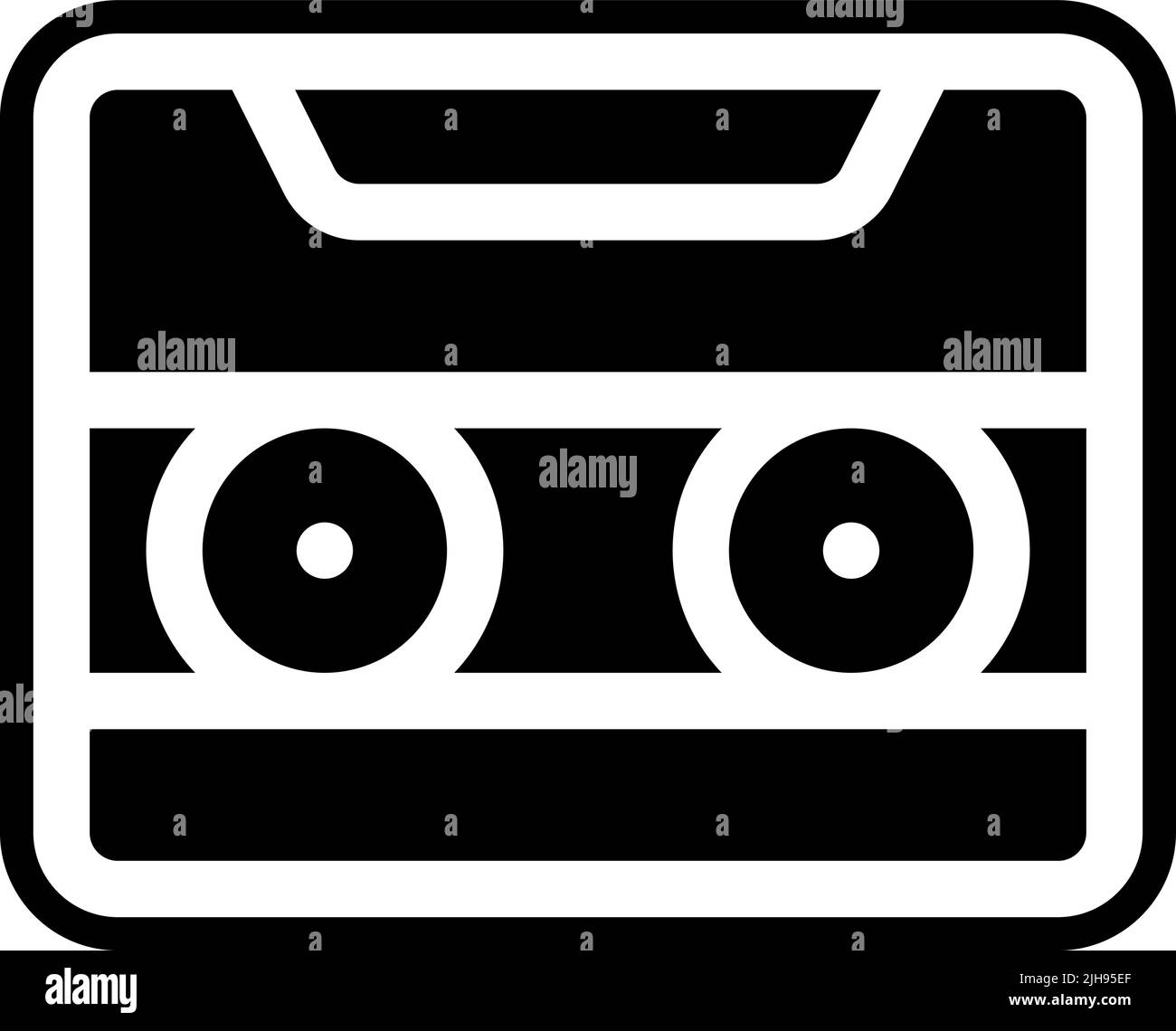 Audio cassette of the 90s Black and White Stock Photos & Images Alamy