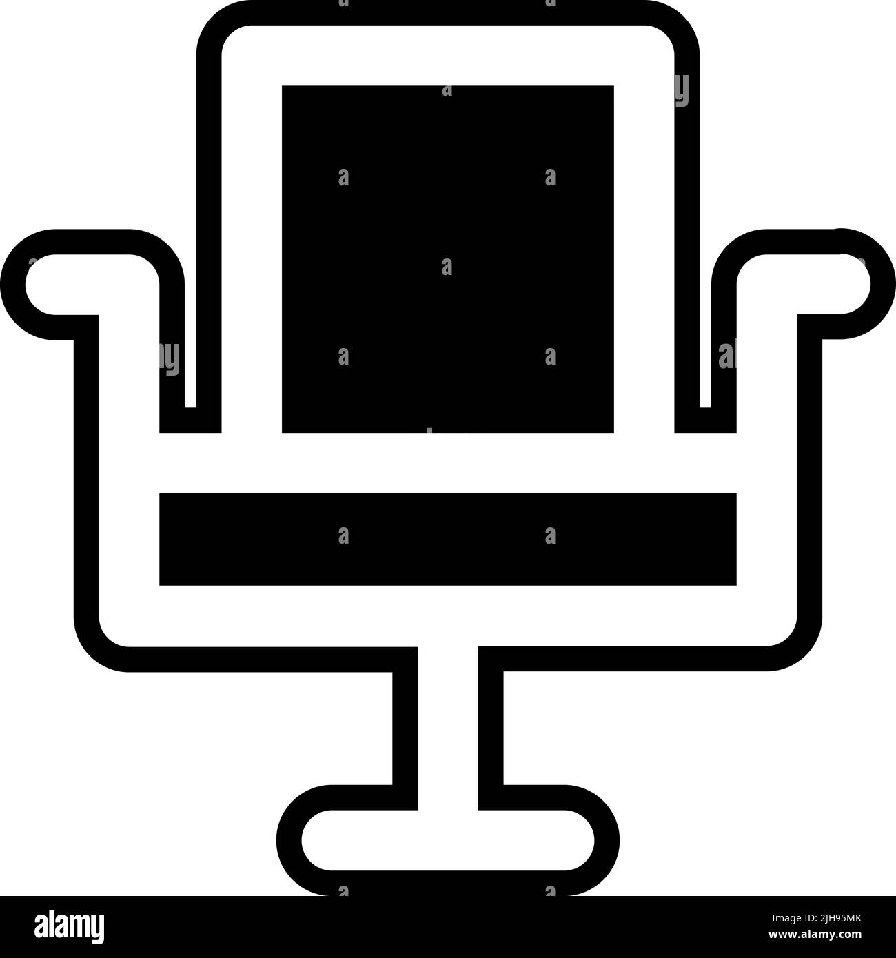 Office office chair Stock Vector Image & Art - Alamy