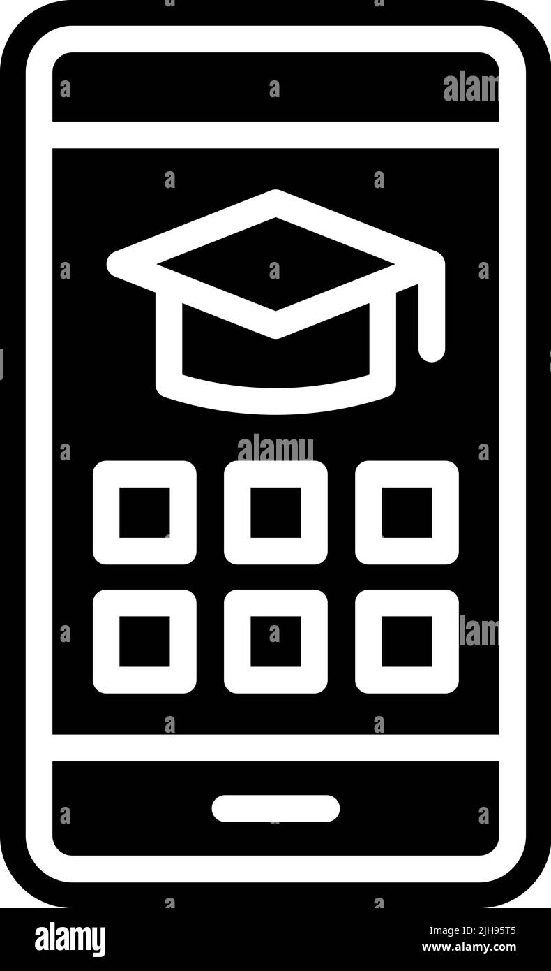 Online education education app Stock Vector Image & Art - Alamy