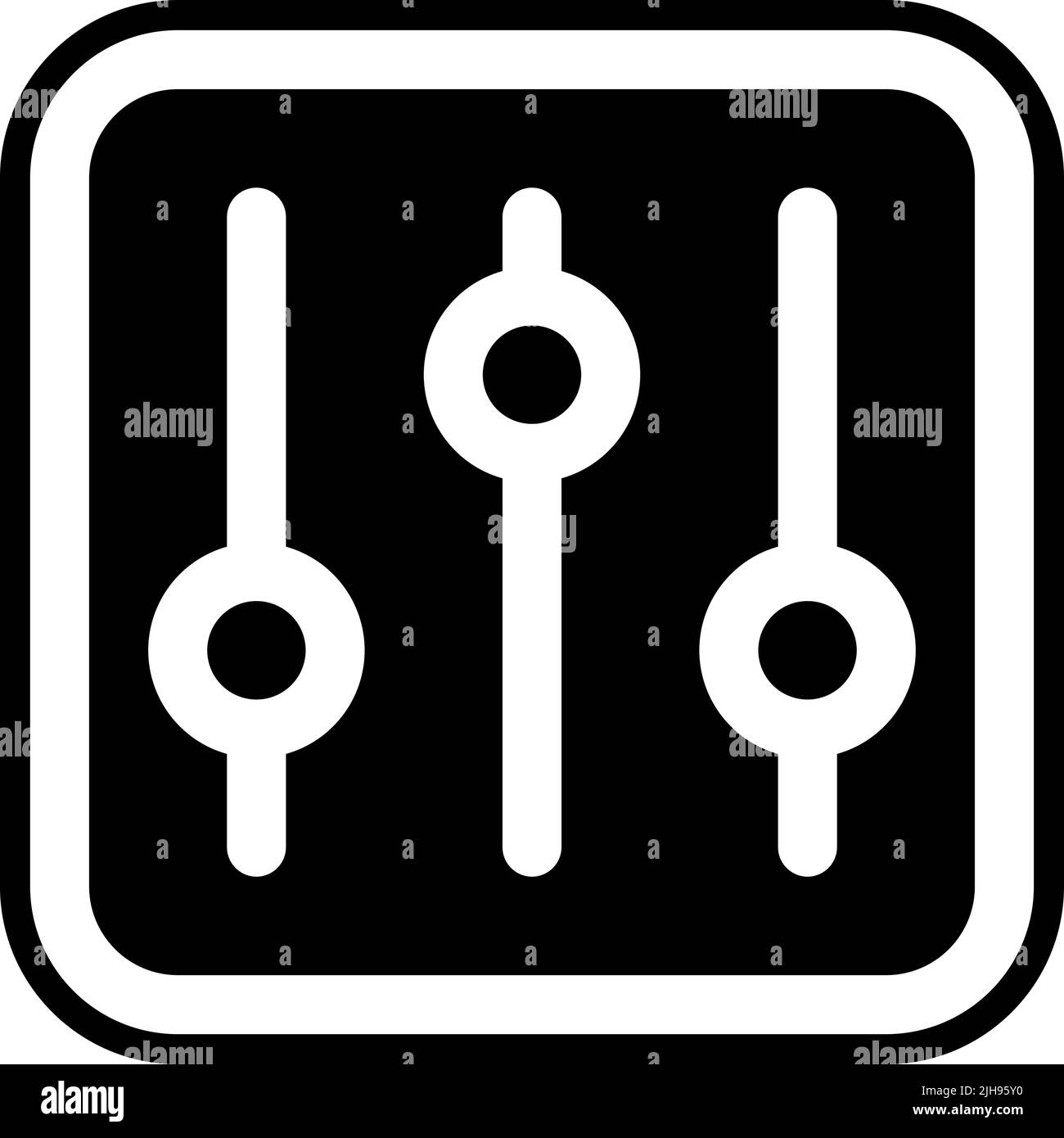 Podcast slider . Stock Vector
