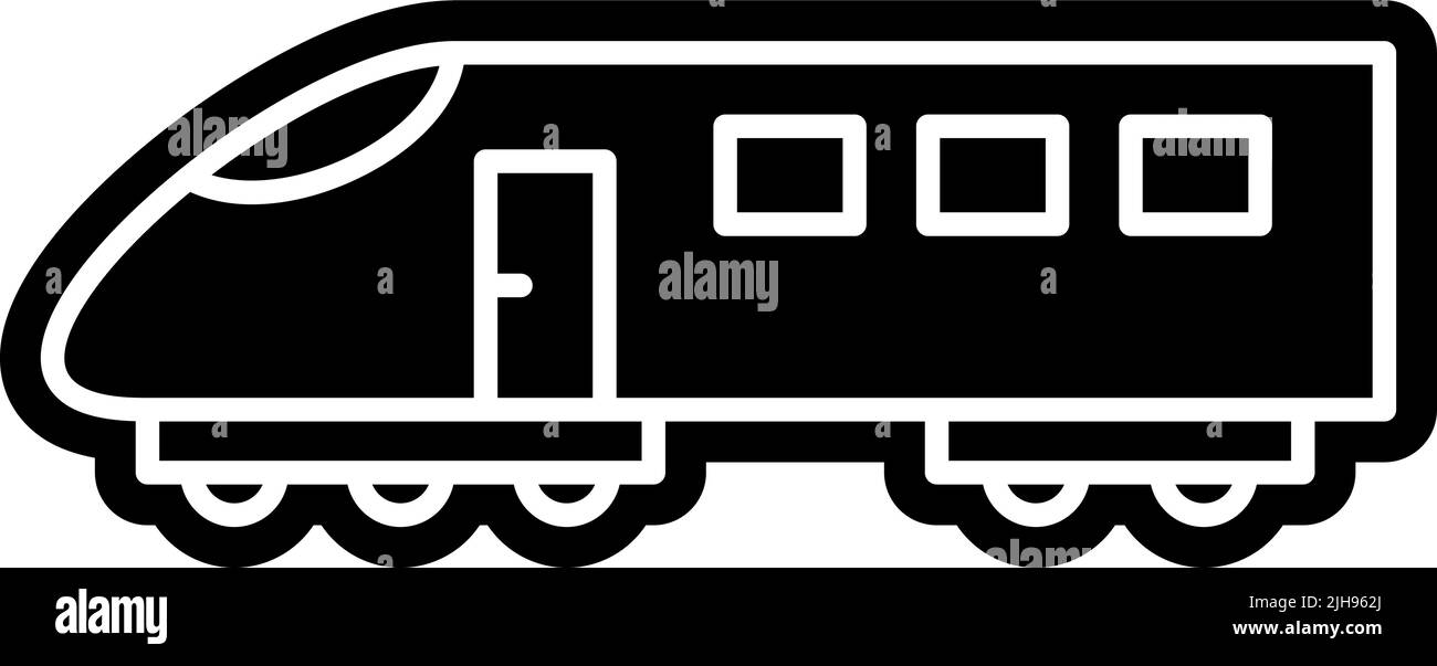 Post office train . Stock Vector