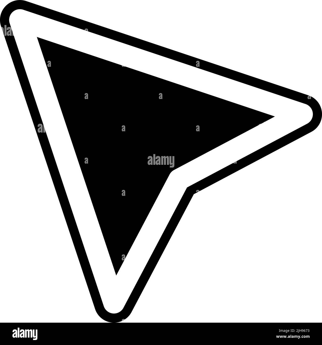 Online shopping cursor . Stock Vector