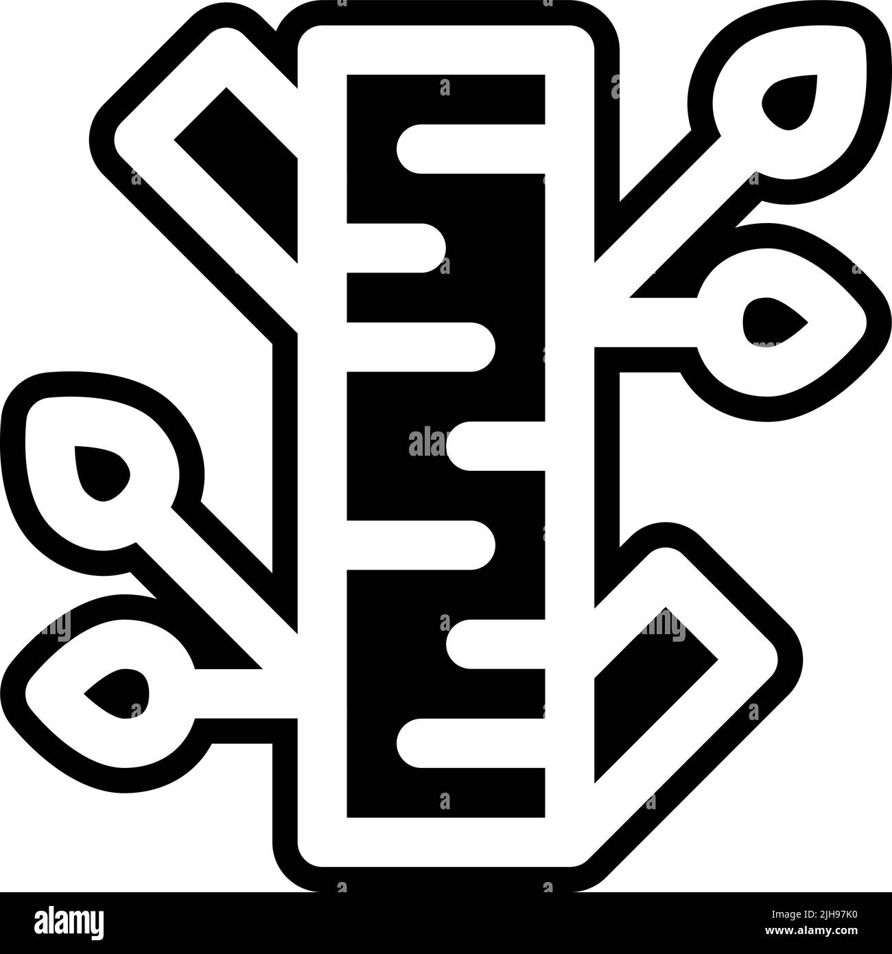 Russia birch . Stock Vector