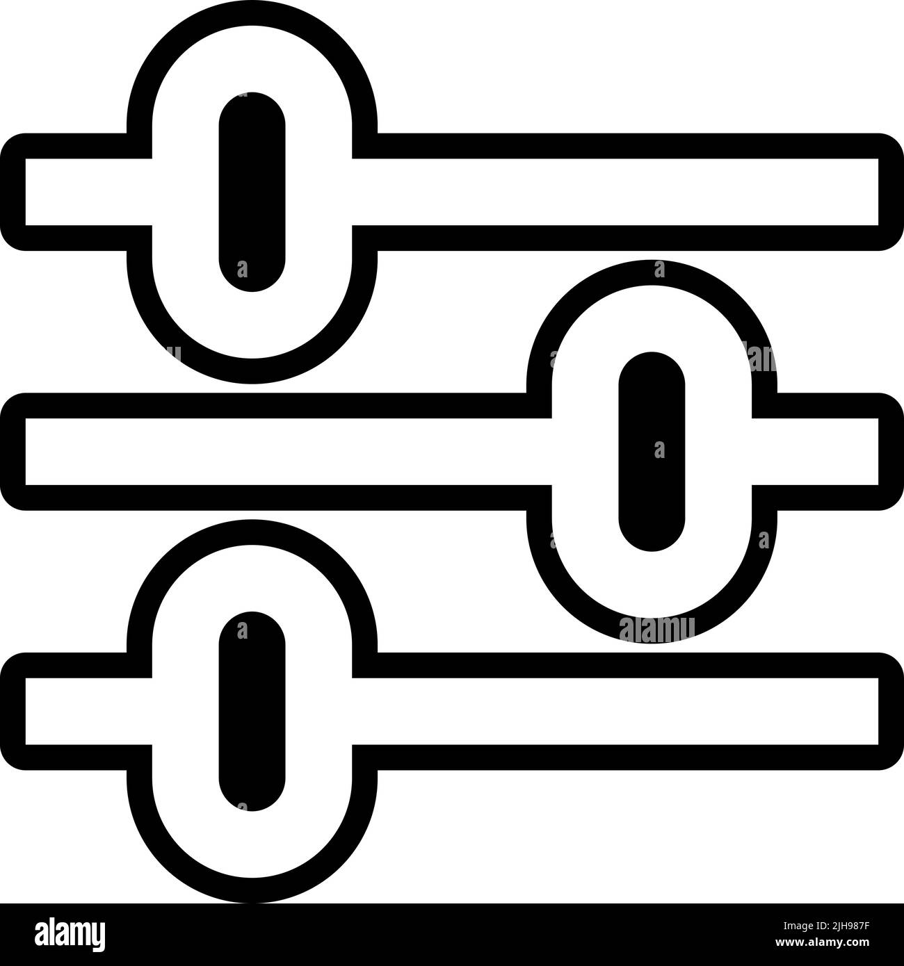 Seo and sem settings . Stock Vector