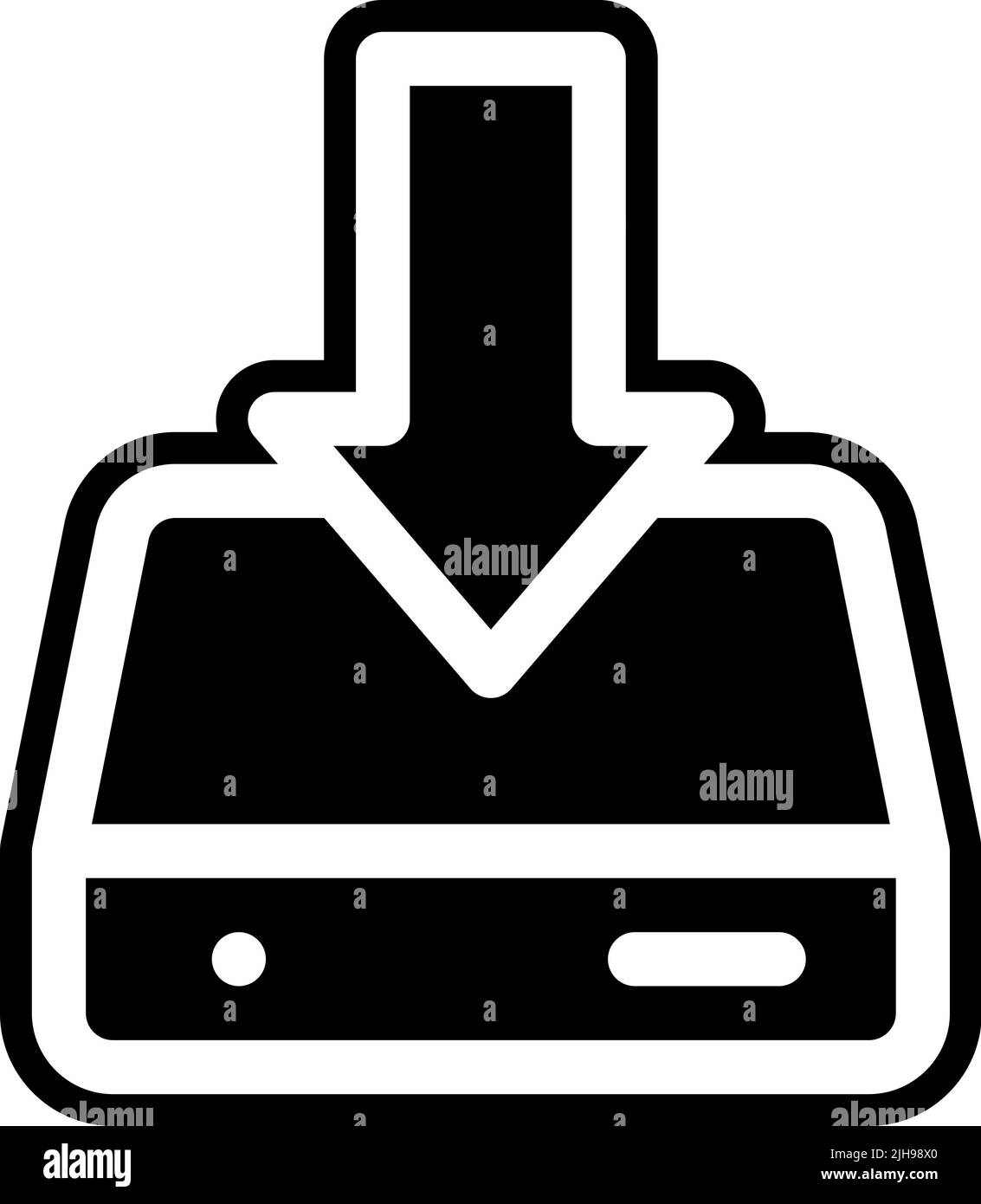 Web development download . Stock Vector