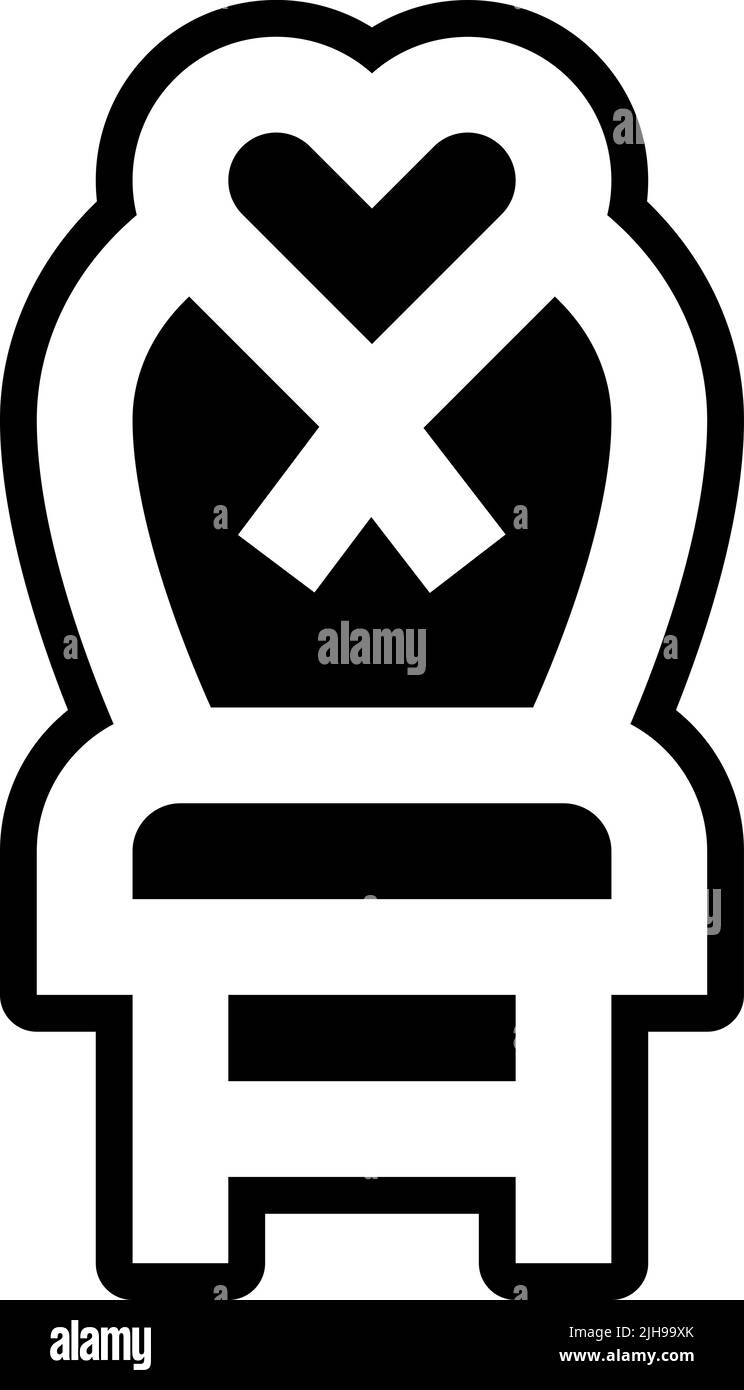 Wedding chair Stock Vector Image & Art Alamy