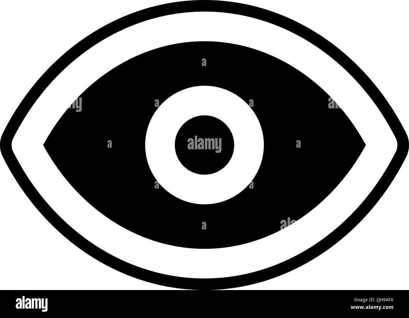 Basic ui view . Stock Vector