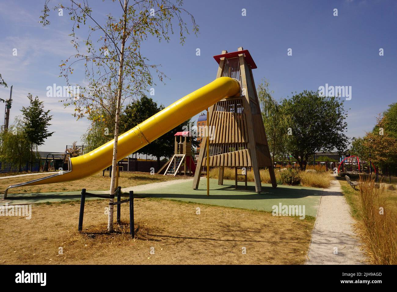 The newly built Claremont Park in Brent Cross, London. United Kingdom Stock Photo Alamy