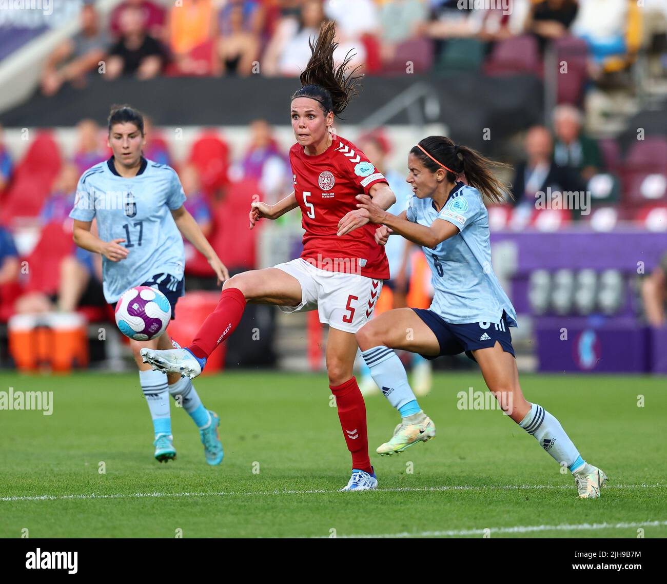 Denmark spain women football hi-res stock photography and images - Alamy