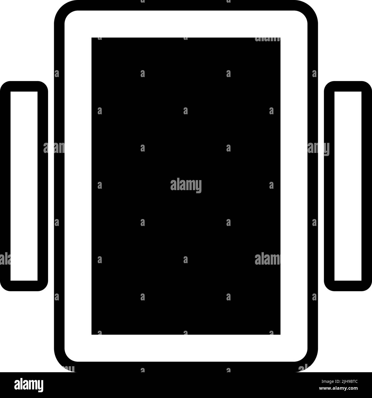 Basic ui vibrate . Stock Vector