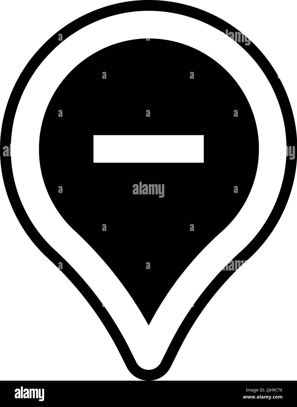 Basic Ui Pin Stock Vector Image Art Alamy