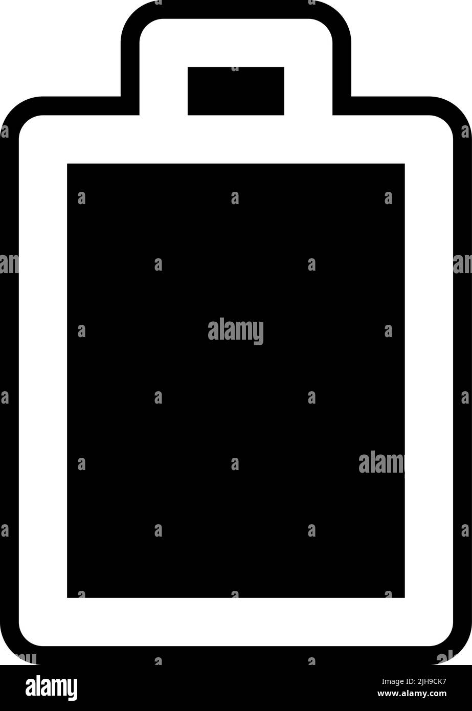 Basic ui battery . Stock Vector