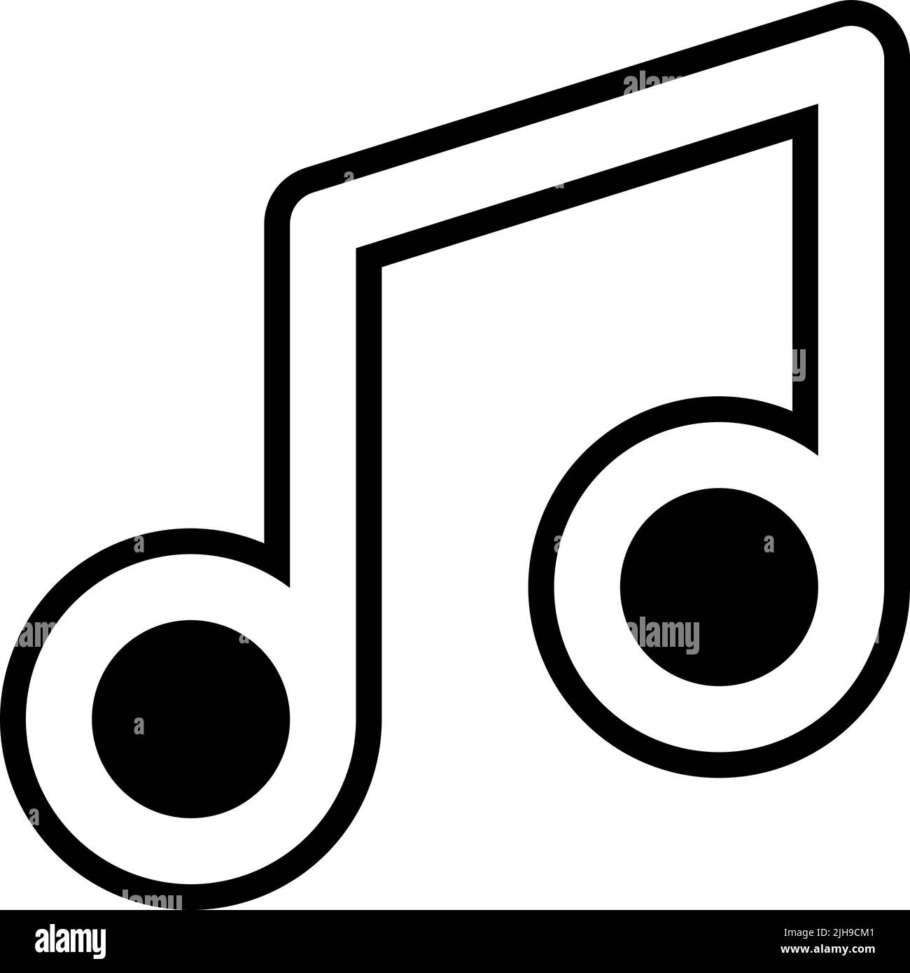 Basic ui music . Stock Vector