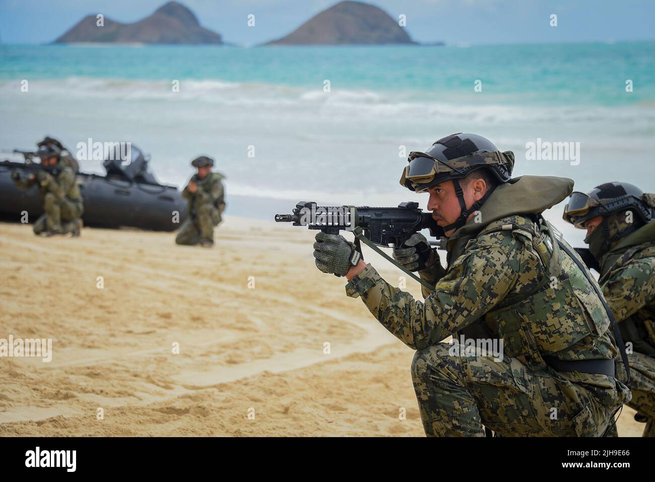 DVIDS - Images - RIMPAC 2022: Mexican Naval Infantry Snipers