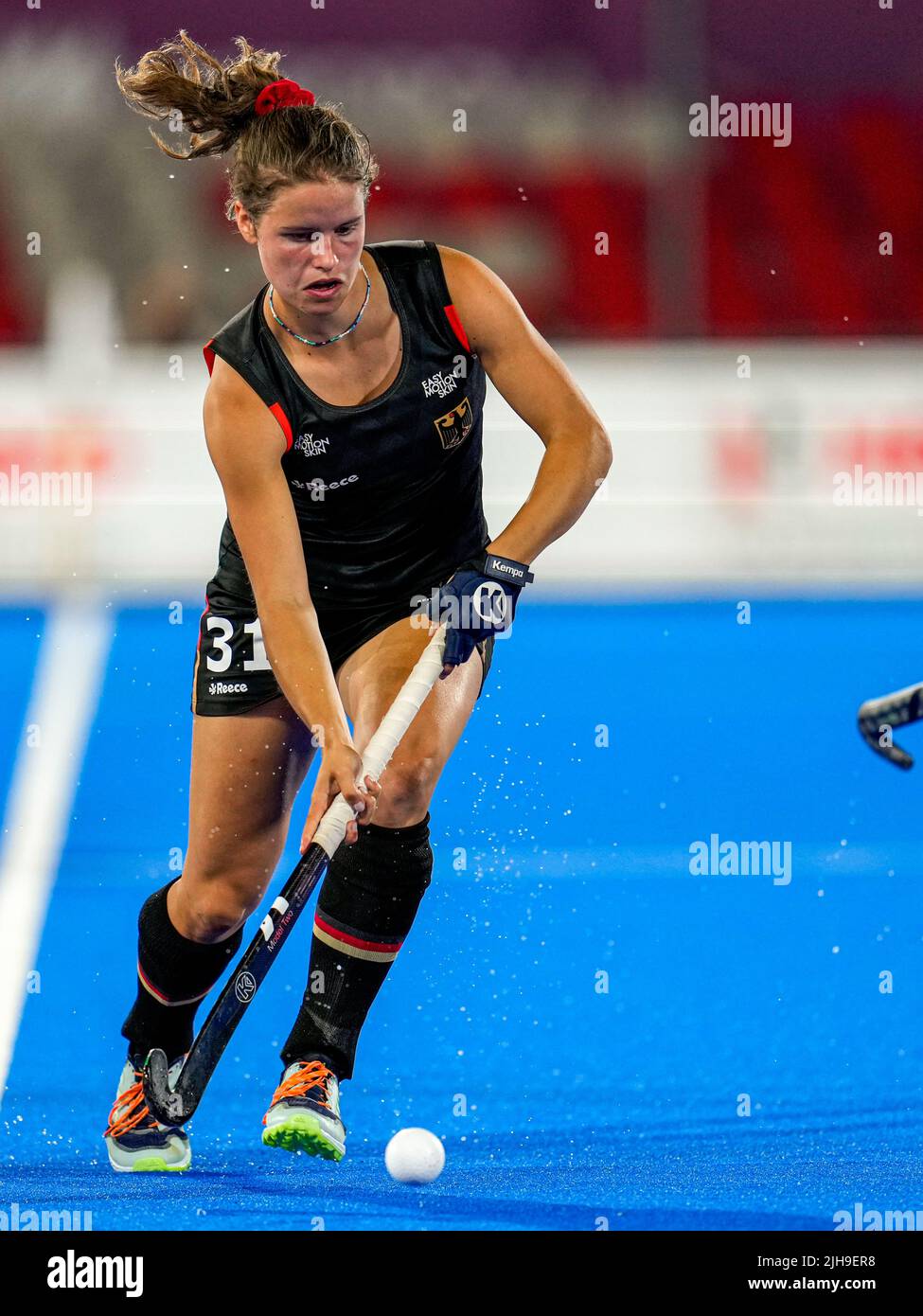 TERRASSA, SPAIN JULY 16 Linnea Weidemann of Germany during the FIH Hockey Women's World Cup