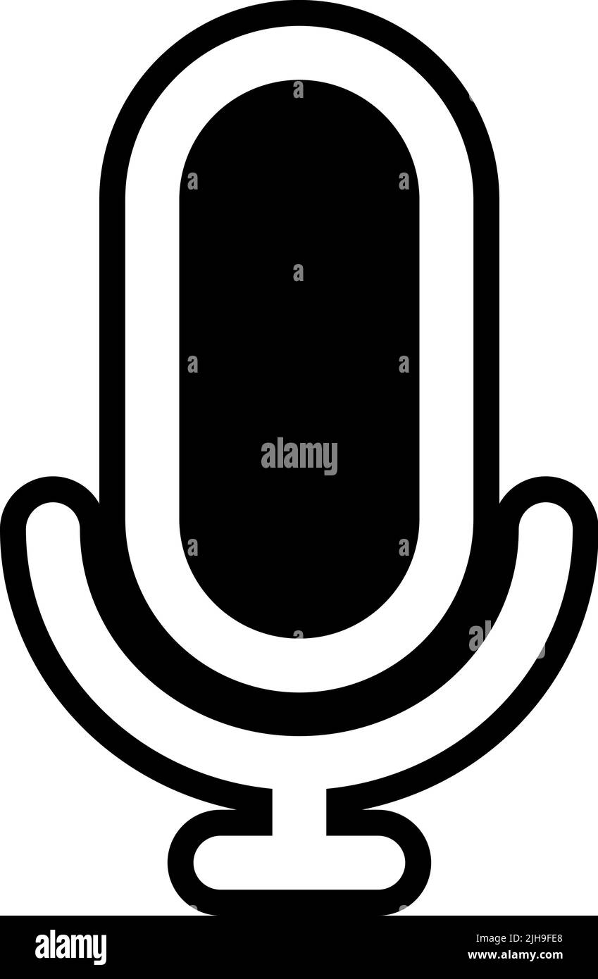 Electronic microphone Stock Vector Image & Art Alamy