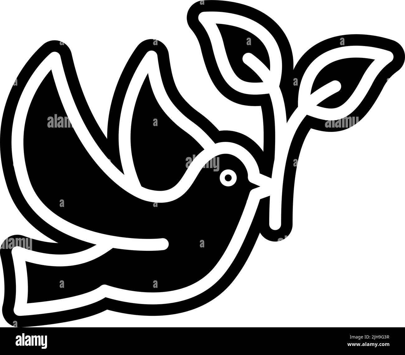 Donations dove . Stock Vector
