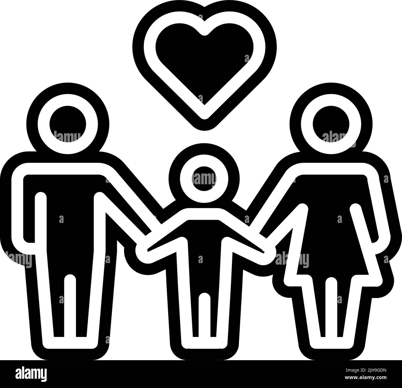 Family art donation Black and White Stock Photos & Images - Alamy