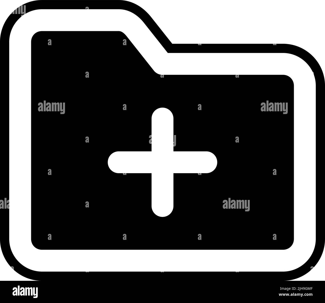 File and folders add file Stock Vector Image & Art - Alamy image.
