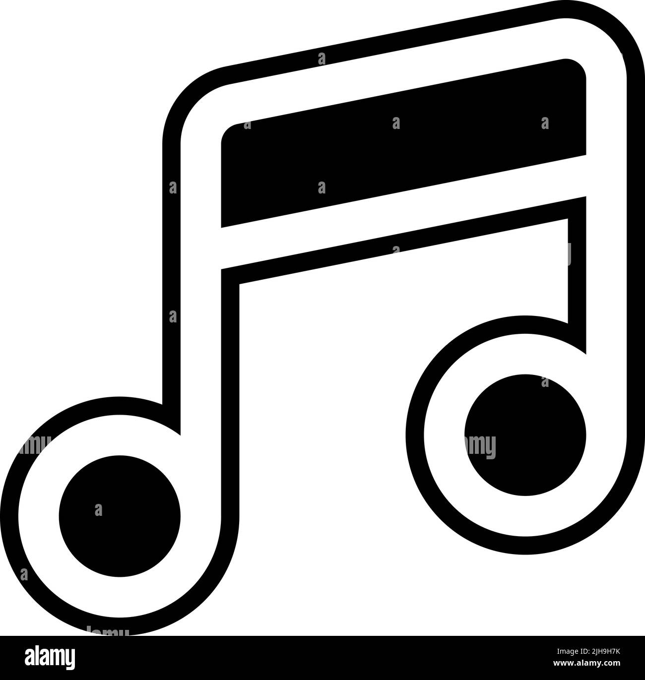 Essentials ui music . Stock Vector