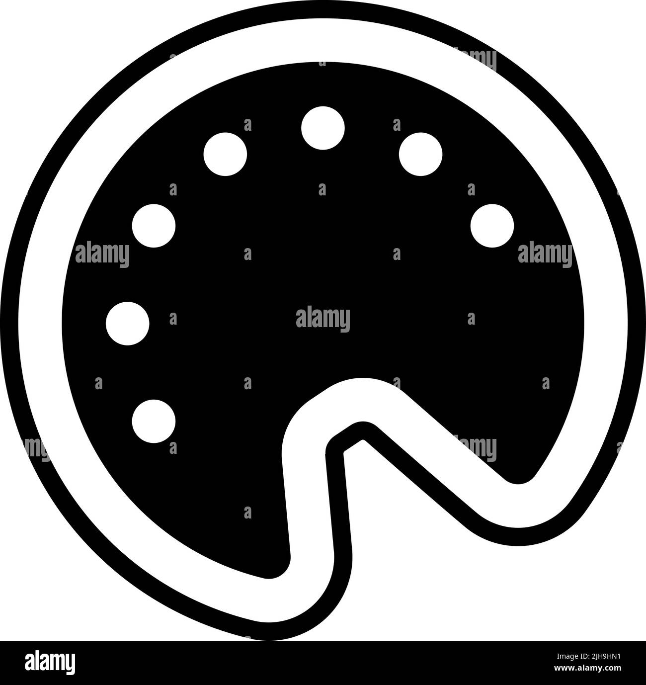 Find job user interface artist . Stock Vector