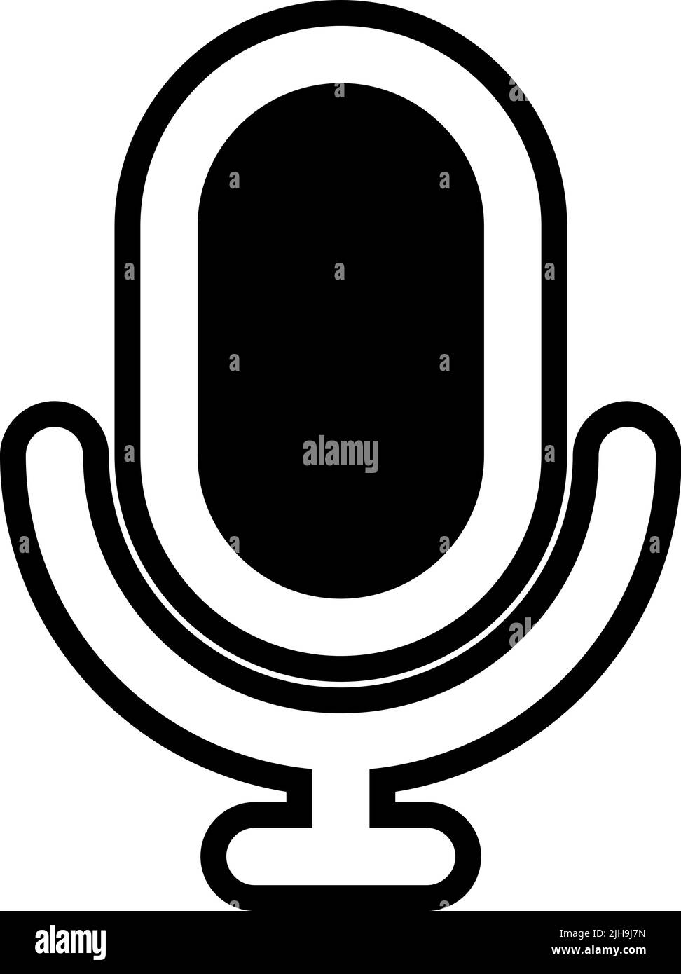 Essentials ui record . Stock Vector
