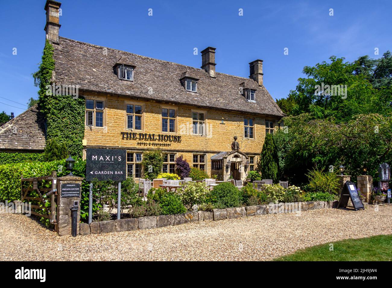 The Dial House Hotel in Bourton on the Water, Gloucestershire, England