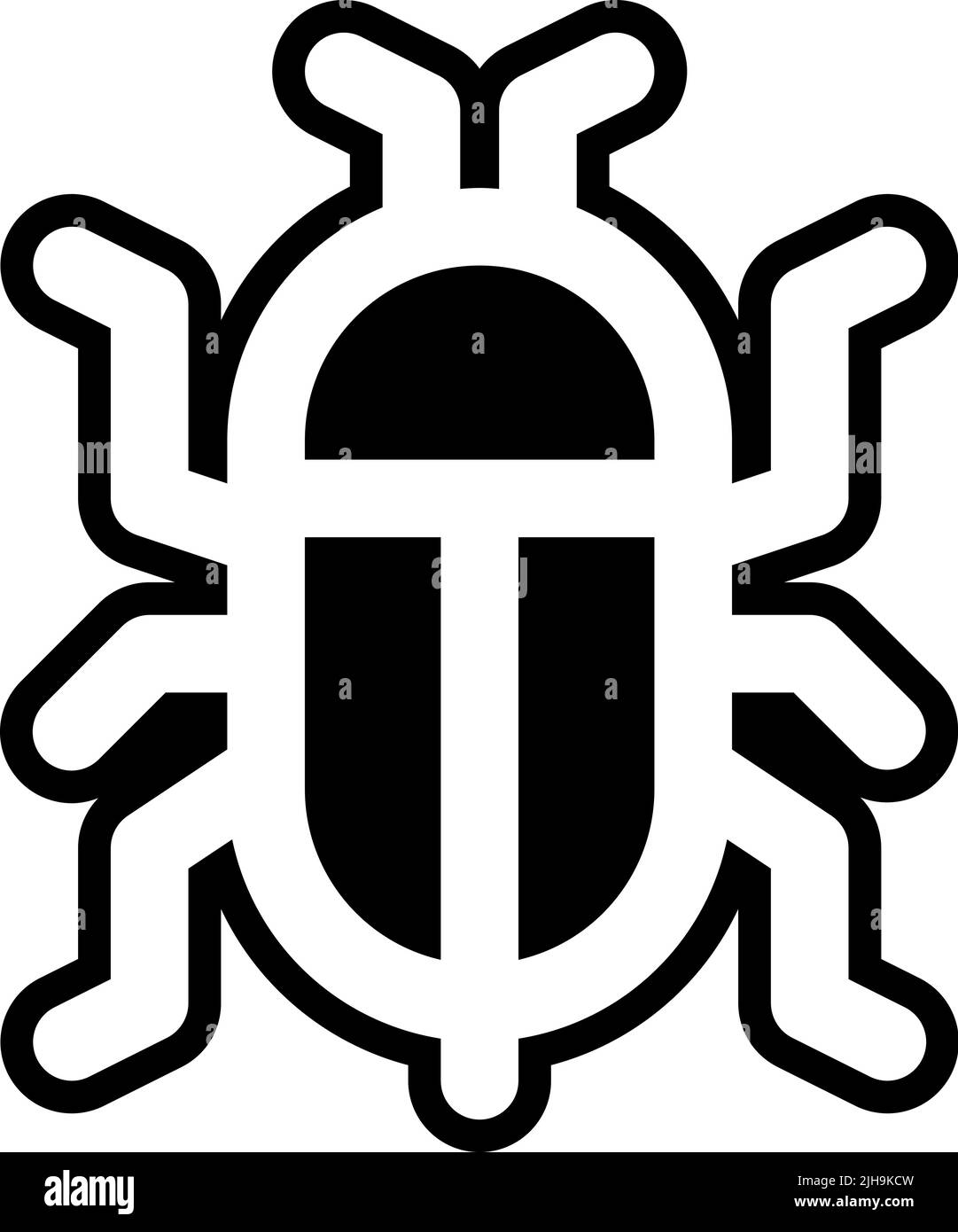 Bee ladybug on wild Black and White Stock Photos & Images - Alamy