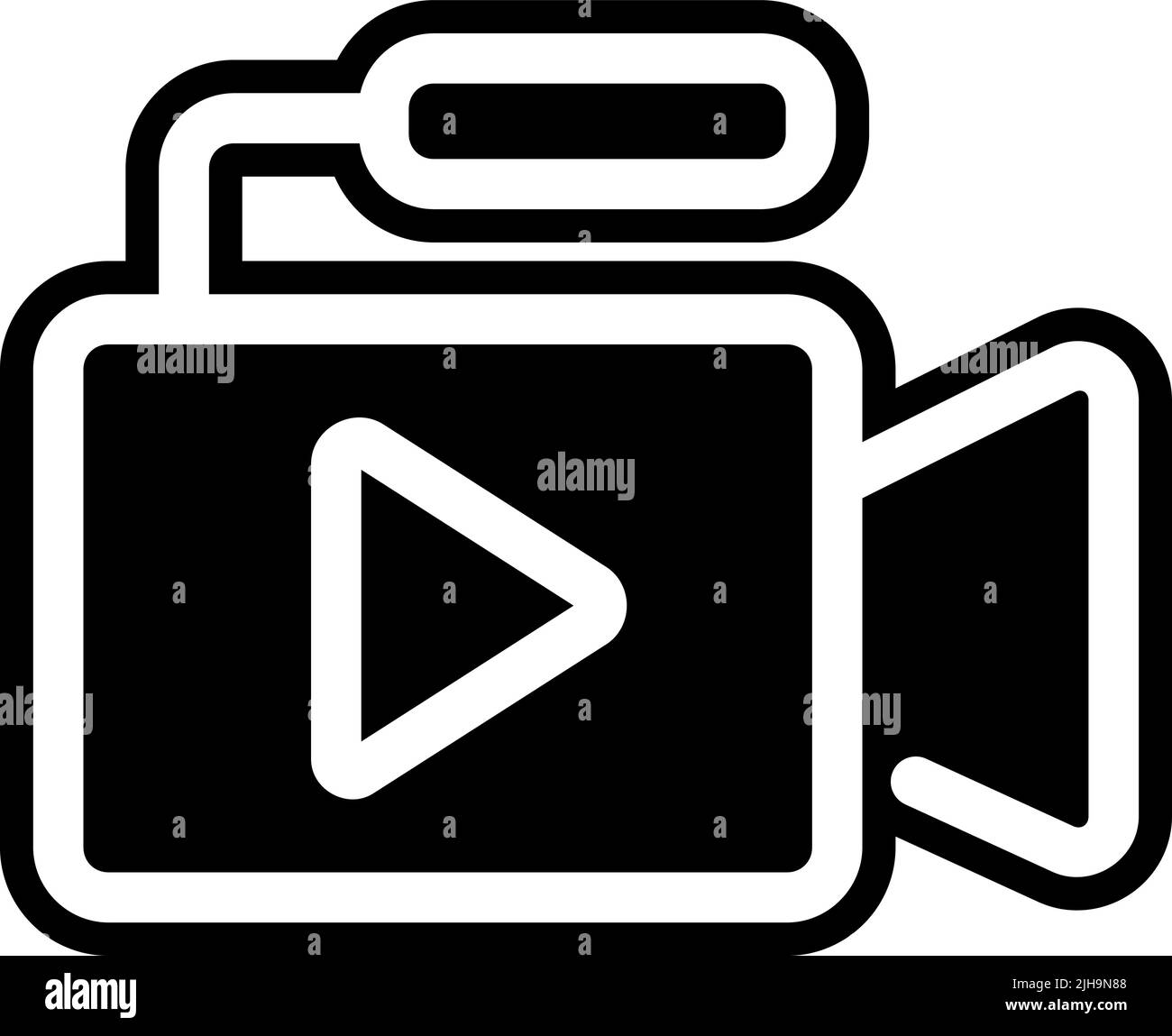 Recording video with phone Black and White Stock Photos & Images - Alamy