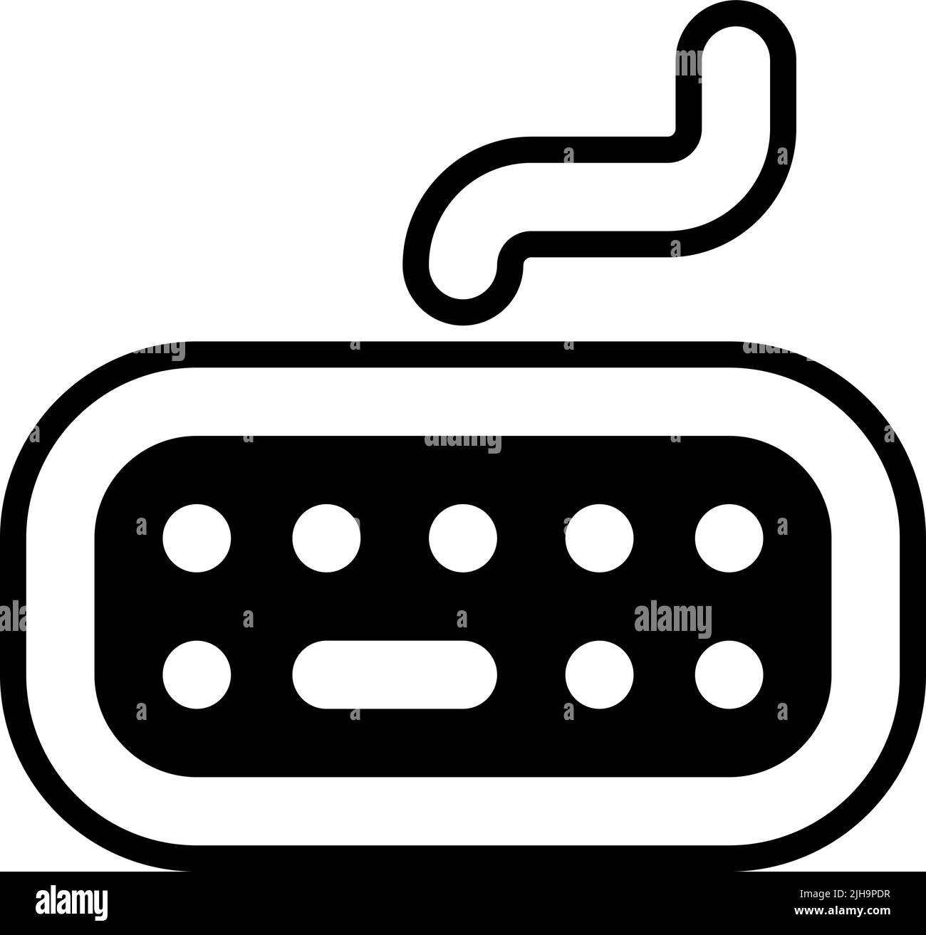User interface keyboard stock vector image art alamy